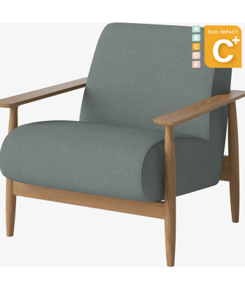 Fauteuil Visti en bois de forêt durable Amélioration de cerveau avec