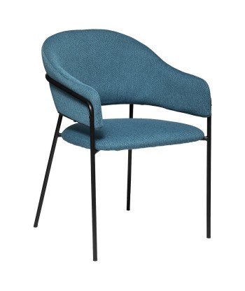 Fauteuil à diner Siron Bleu Canard En savoir plus