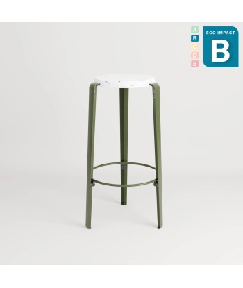 Tabouret BIG LOU en plastique recyclé, hauteur 76 cm vous aussi creer 