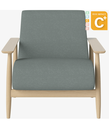 Fauteuil Visti en bois de forêt durable Amélioration de cerveau avec