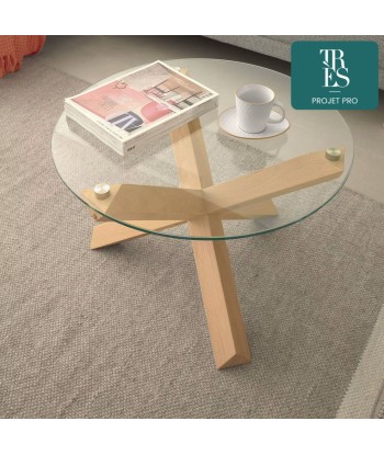 Table basse Lotus Ø 65 cm suggérées chez