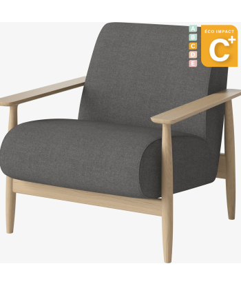 Fauteuil Visti en bois de forêt durable Amélioration de cerveau avec