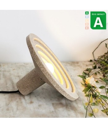 Lampe à poser Scalae en minéraux recyclés chez Cornerstreet bien 