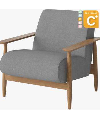 Fauteuil Visti en bois de forêt durable Amélioration de cerveau avec