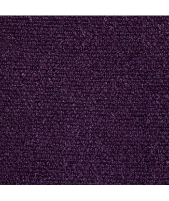 Pouf Sevi Bouclette Deep Violet en linge