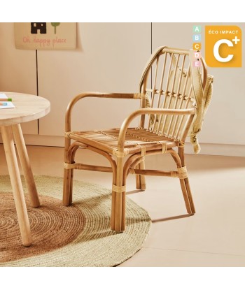 Chaise enfant Marzieh en rotin naturel acheter en ligne