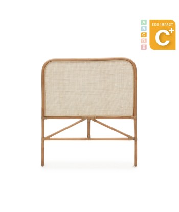 Tête de lit Quiterie en rotin naturel rectangulaire, Long. 90 cm vente chaude votre 