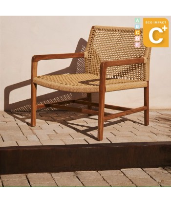 Fauteuil Sabolla en bois de teck massif shop