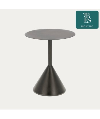 Table d’appoint Yinan noir Ø 48 cm Comparez plus de prix