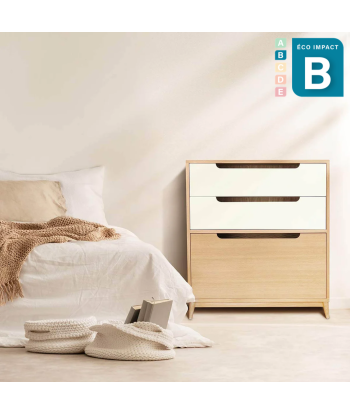 Commode MOKA en décor chêne naturel 50% de réduction en Octobre 2024