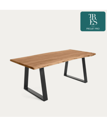 Table Alaia en bois d'acacia massif - 180 x 90 cm de la marque