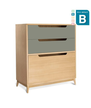 Commode MOKA en décor chêne naturel 50% de réduction en Octobre 2024