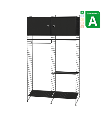 Etagères Bundle T espace entrée, Long. 120 cm est présent 