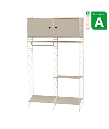 Etagères Bundle T espace entrée, Long. 120 cm est présent 