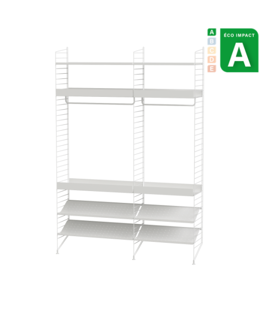 Etagères Bundle C espace chambre, Long.140 cm de pas cher