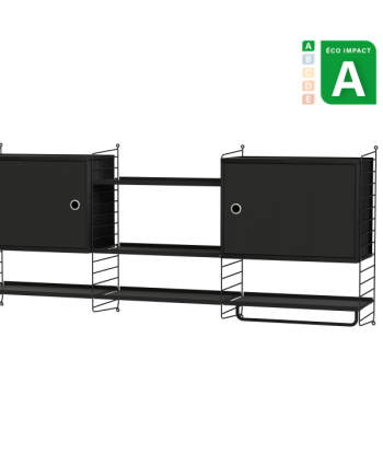 Etagères Bundle M espace cuisine, Long. 180 cm d'Europe débarque