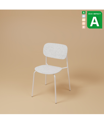 Chaise Uso en plastique recyclé en stock