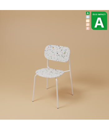 Chaise Uso en plastique recyclé en stock