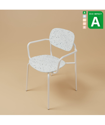 Chaise Uso Arma en plastique recyclé de pas cher