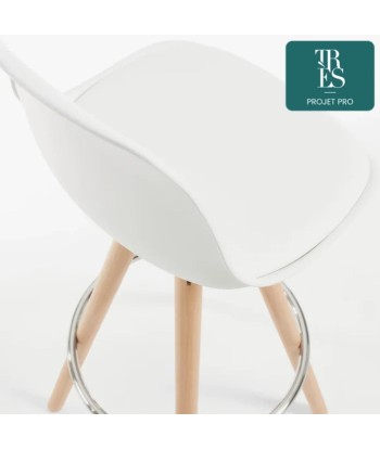 Tabouret Slad blanc, Haut. 74 cm Comparez et commandez 