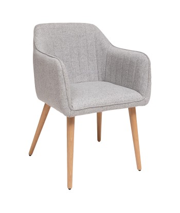 Fauteuil De Diner Visoca Gris basket pas cher