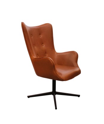 Fauteuil Pivotant Design Helsinki Marron plus qu'un jeu 