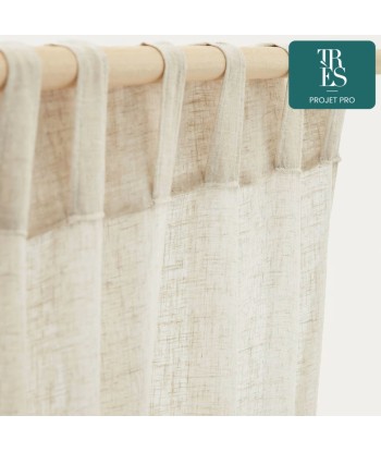 Rideau Mahina beige 140 x 260 cm 50-70% off 