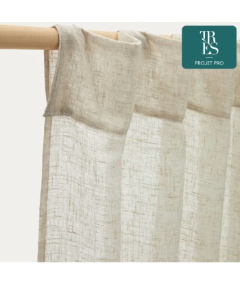 Rideau Mahina beige 140 x 260 cm 50-70% off 