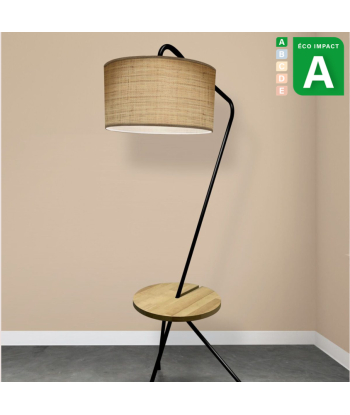 Lampadaire Replay, Abat-jour en raphia acheter en ligne