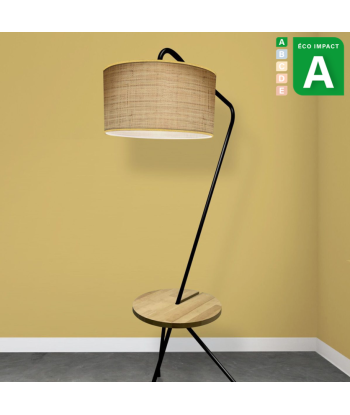 Lampadaire Replay, Abat-jour en raphia acheter en ligne