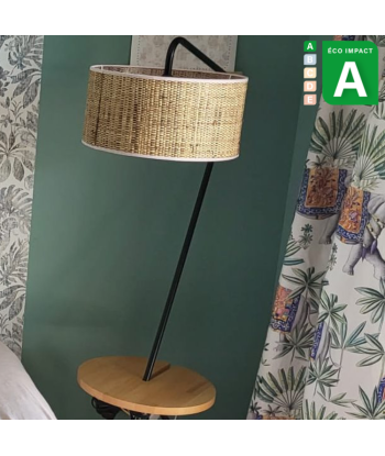 Lampadaire Replay, Abat-jour en raphia acheter en ligne