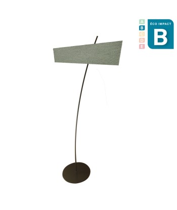 Lampadaire Groovy, Abat-jour en tissus et piètement métal prix