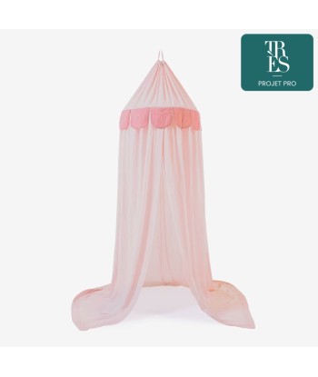 Ciel de lit enfant Carelene 100% coton rose online