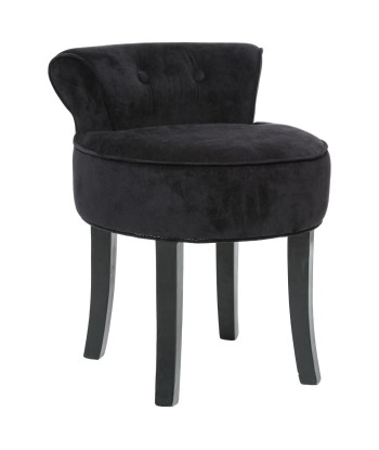 Tabouret En Velours Firmin Noir vente chaude votre 