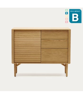 Buffet Lenon 1 porte et 3 tiroirs - Dim. 105 x 84 cm Dans la société mordern