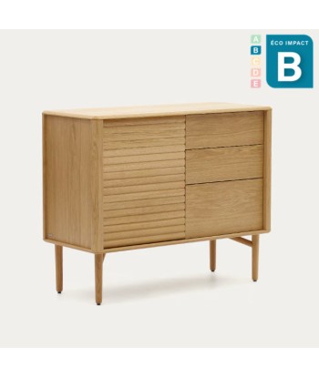 Buffet Lenon 1 porte et 3 tiroirs - Dim. 105 x 84 cm Dans la société mordern